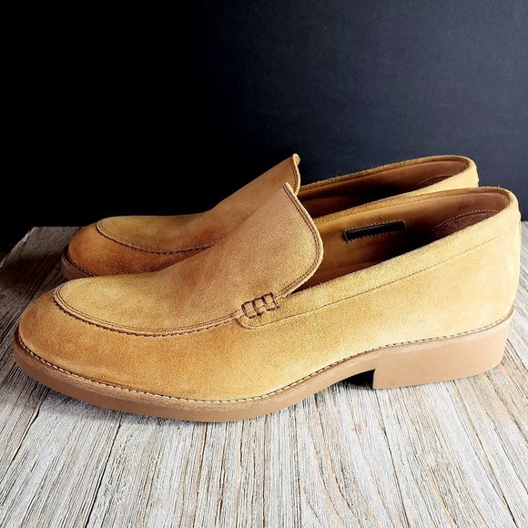 Vince Camuto Arleigh Suede Loafers Shoes Size 12 - Picture 1 of 16